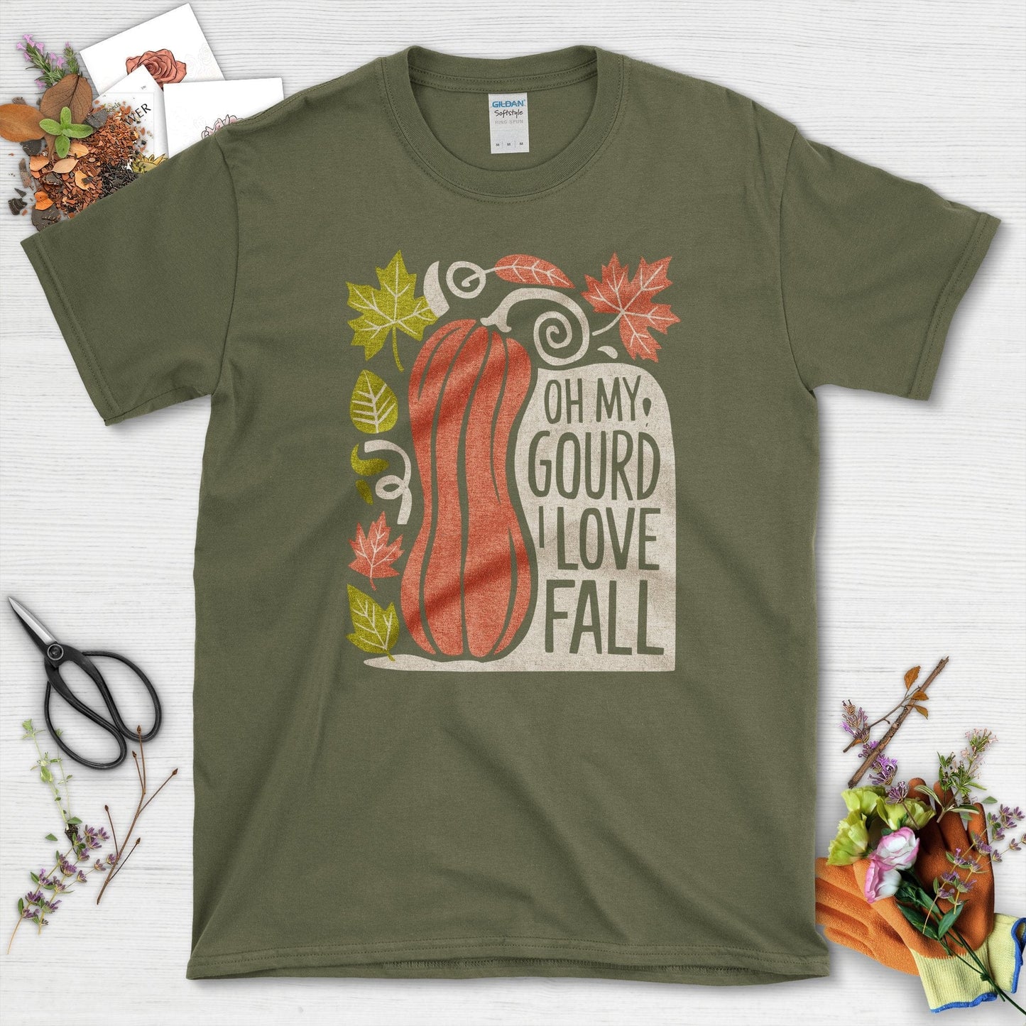 Oh My Gourd I Love Fall T-Shirt