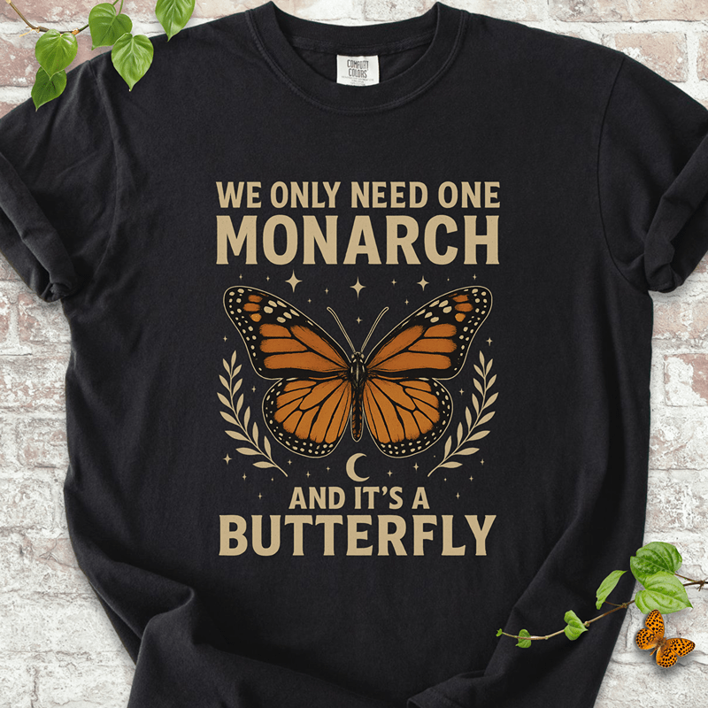One Monarch Butterfly T-shirt