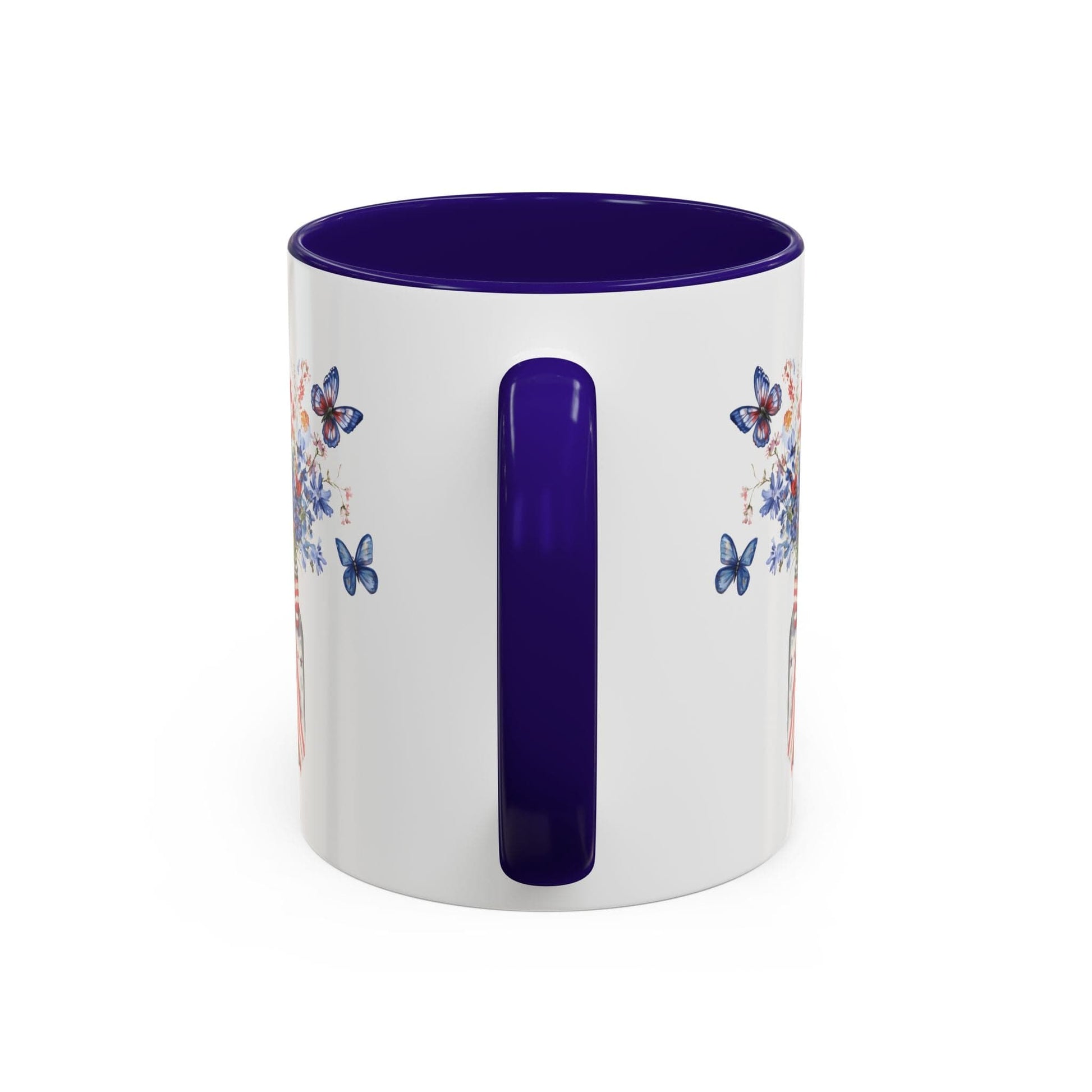Patriotic Blooms & Butterflies Mug (11/15oz)