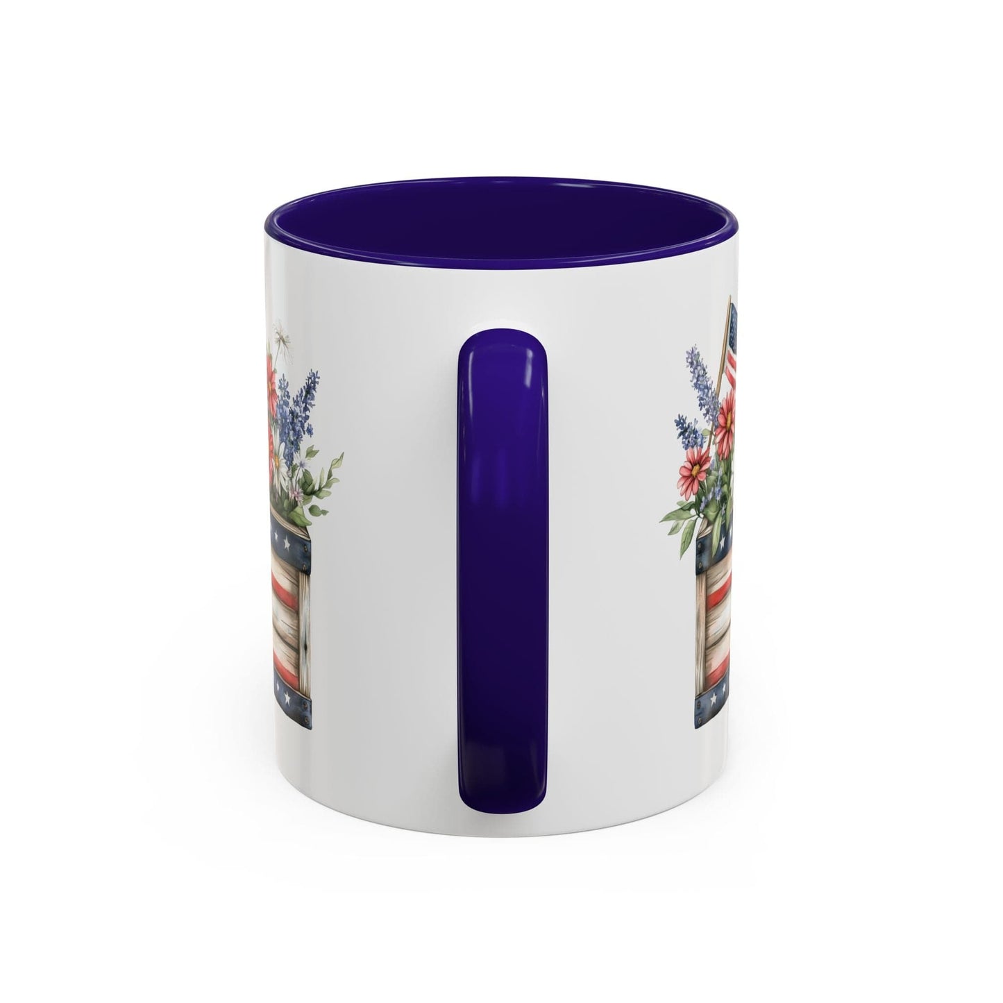 Patriotic Garden Box & Flowers Mug (11/15oz)