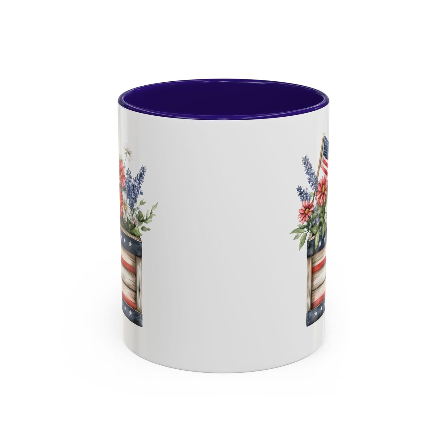 Patriotic Garden Box & Flowers Mug (11/15oz)