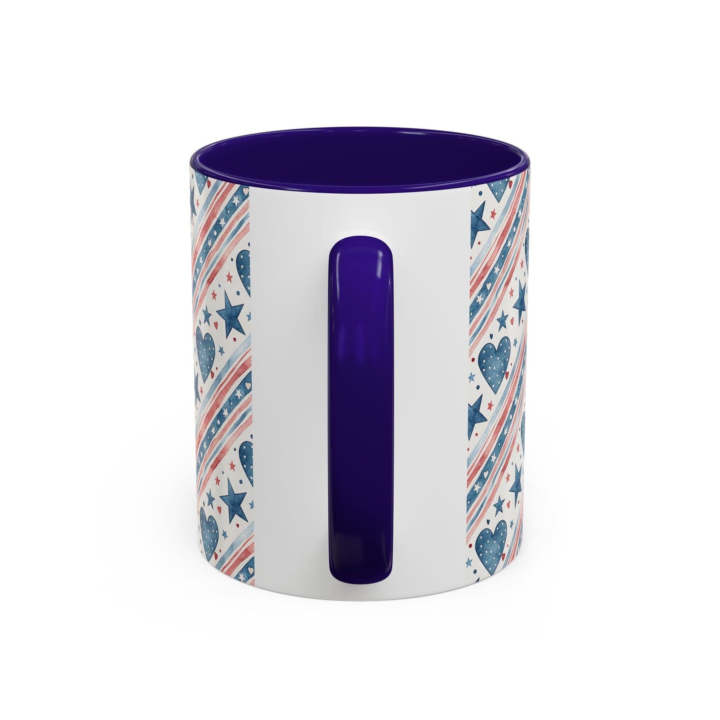 Patriotic Heart & Stars Mug (11/15oz)