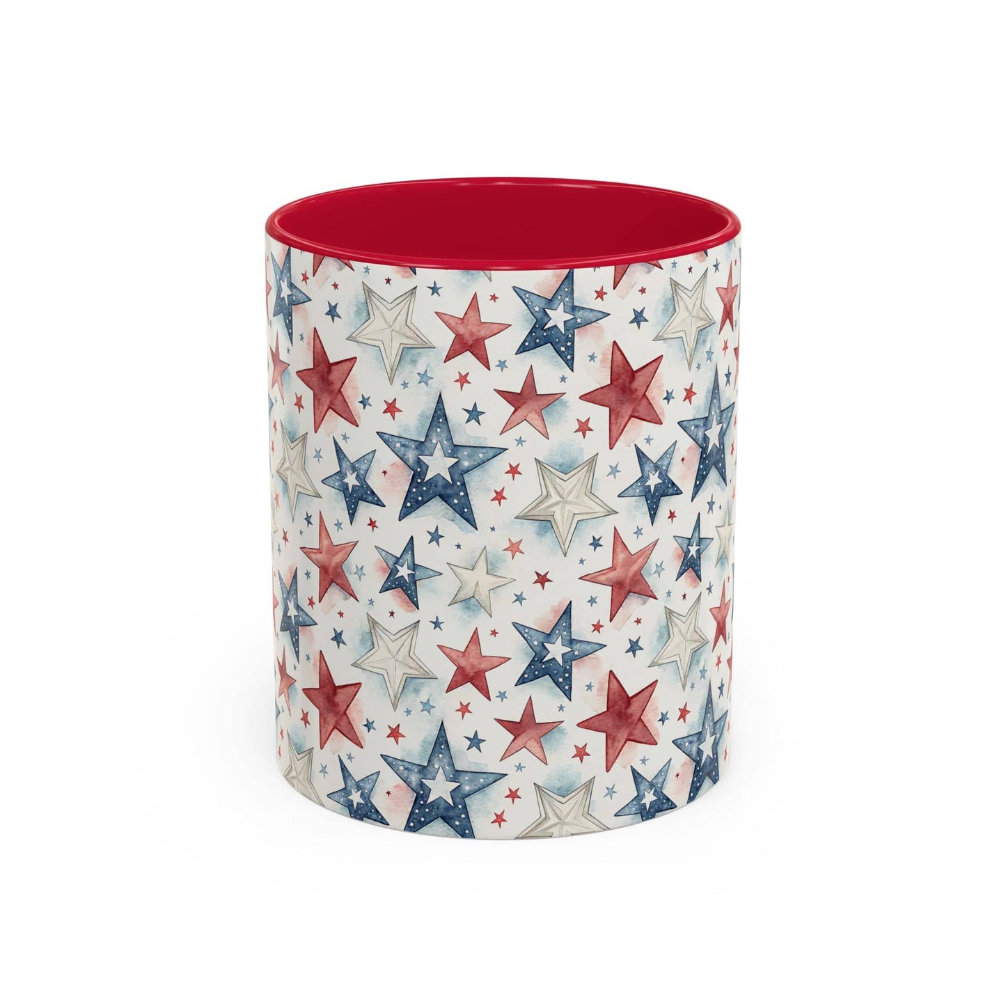 Patriotic Red White Blue Star Mug (11/15oz)