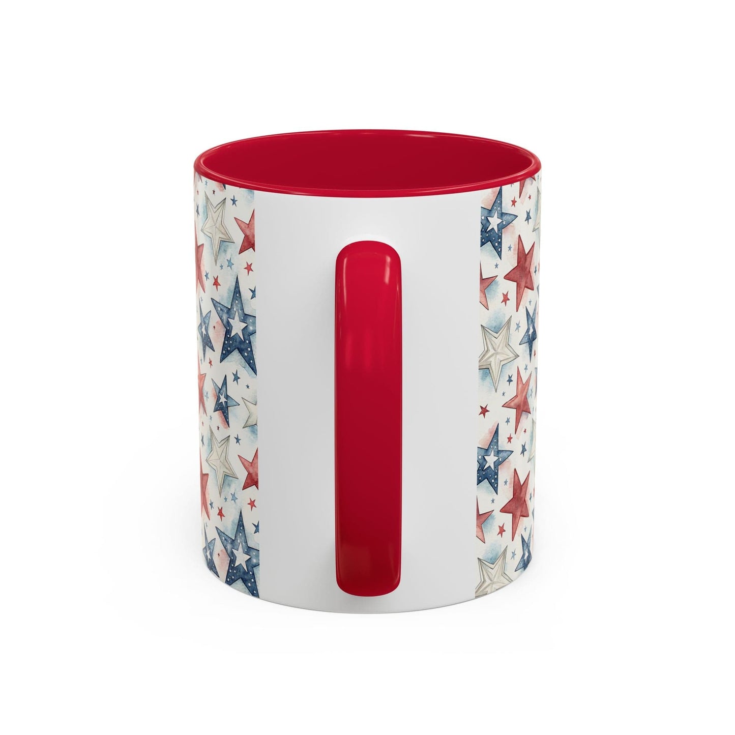 Patriotic Red White Blue Star Mug (11/15oz)