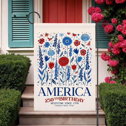 Patriotic USA Garden Flag
