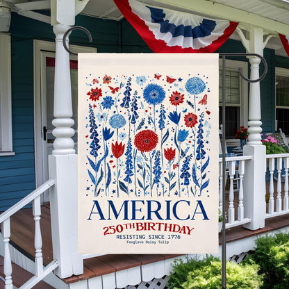 Patriotic USA Garden Flag