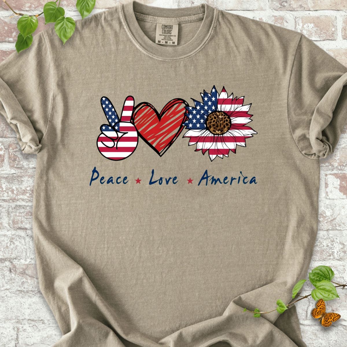Peace Love America T-Shirt