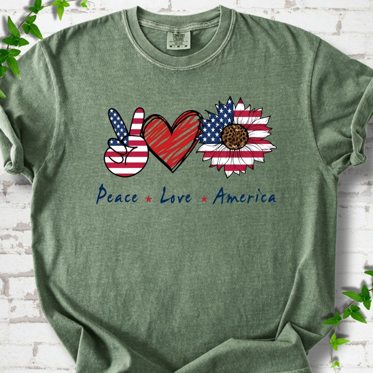 Peace Love America T-Shirt