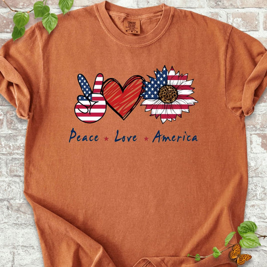 Peace Love America T-Shirt