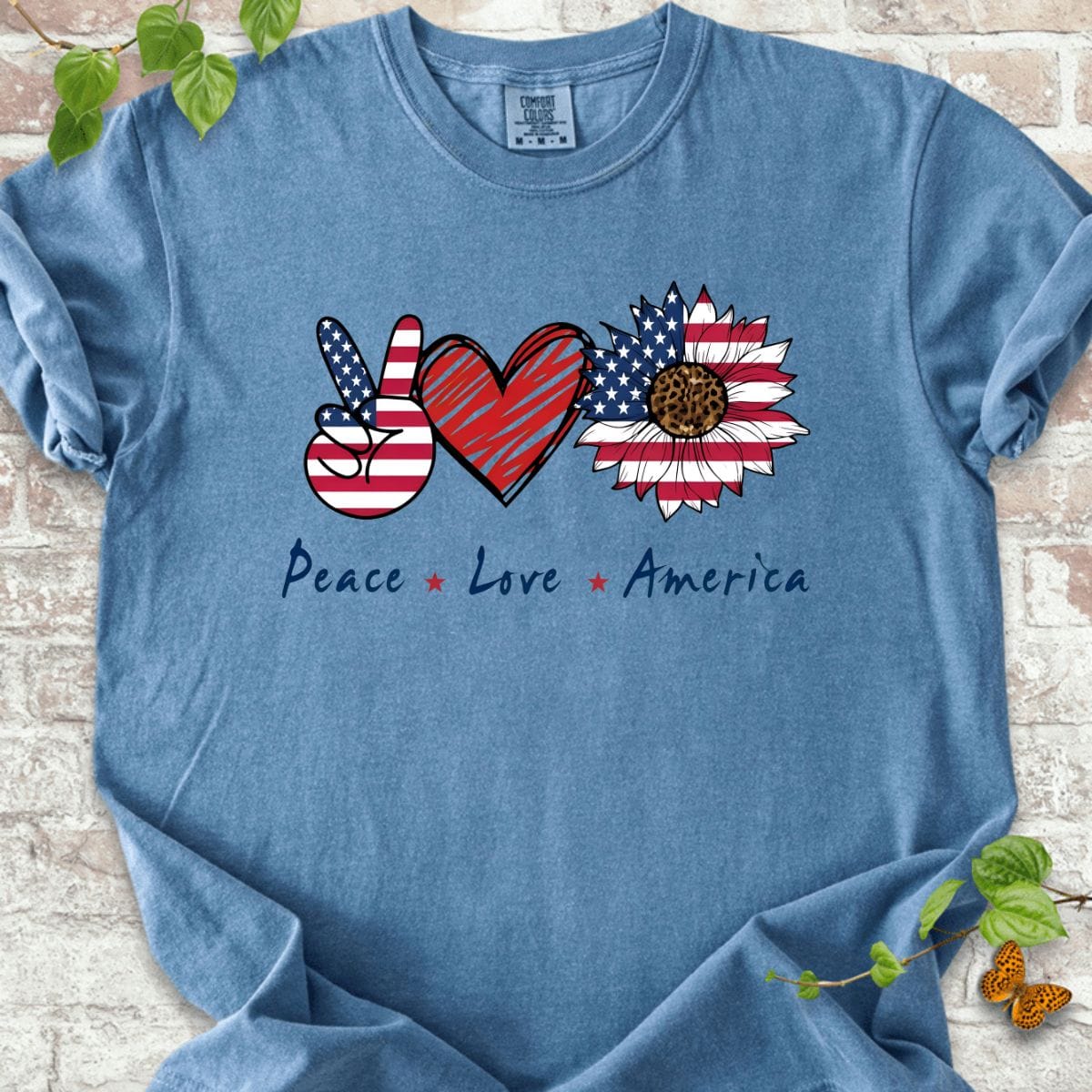 Peace Love America T-Shirt
