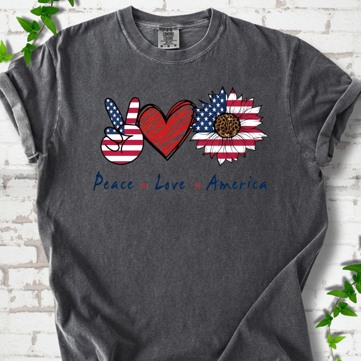 Peace Love America T-Shirt