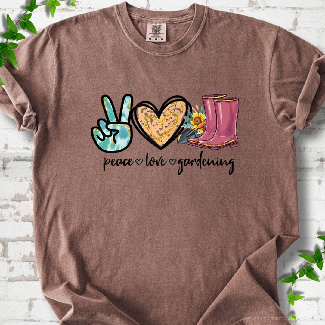 Peace Love Gardening T-Shirt