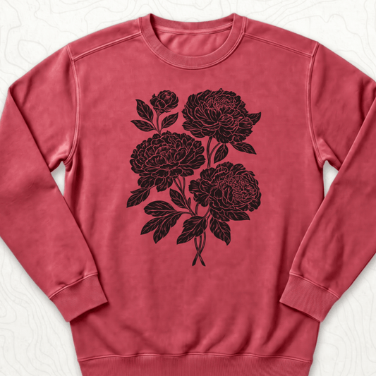 Peony Bouquet Sweatshirt