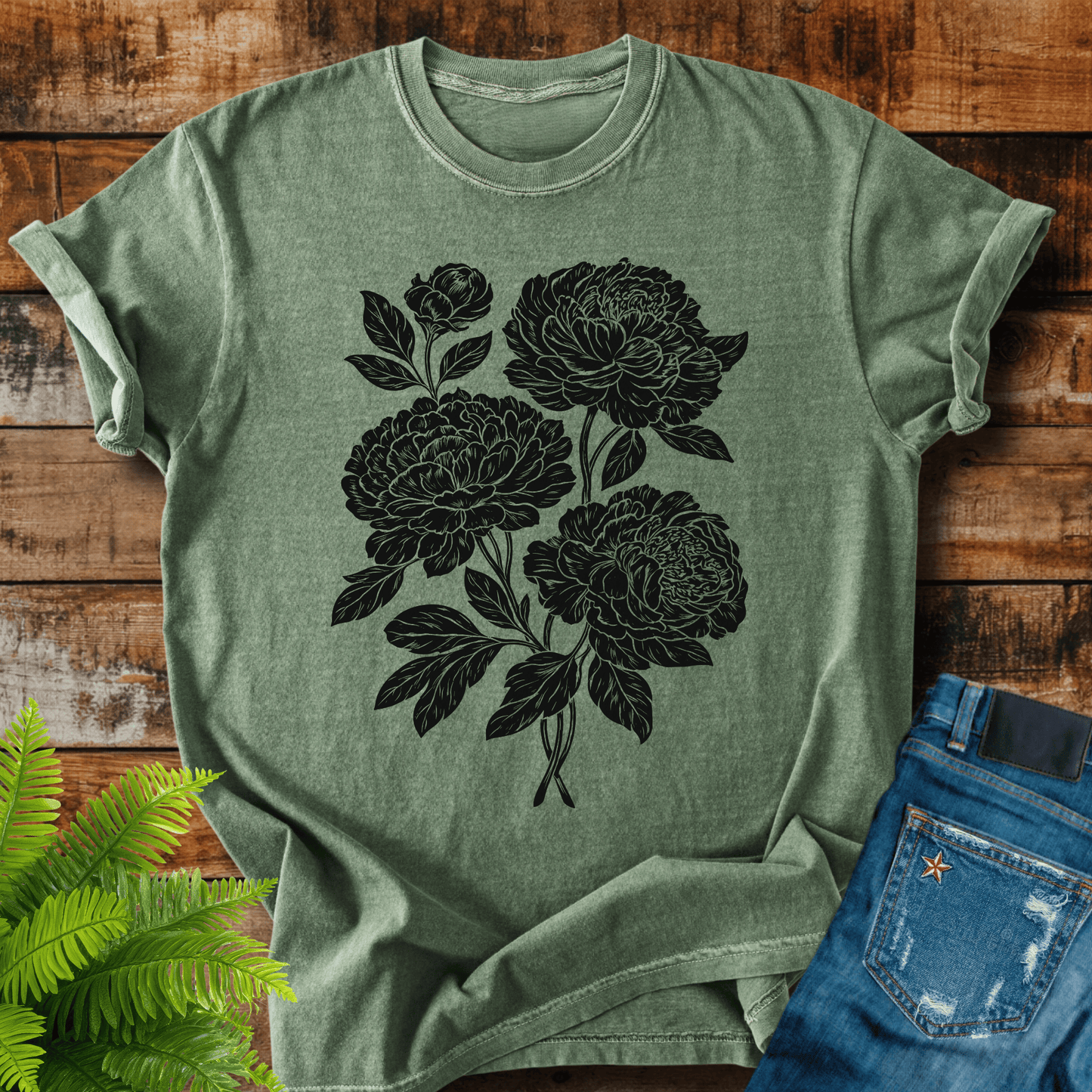 Peony Bouquet T-shirt