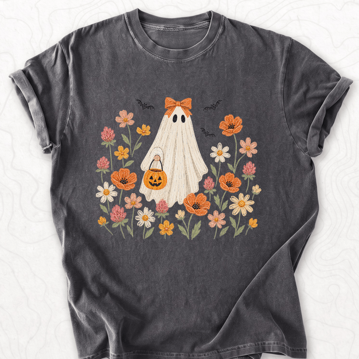 Floral Ghost T-shirt
