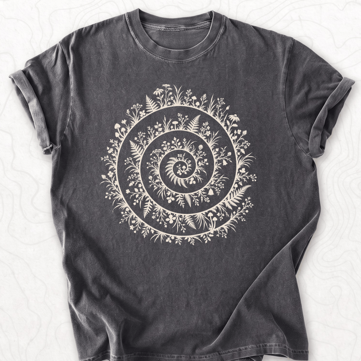 Floral Spiral T-shirt