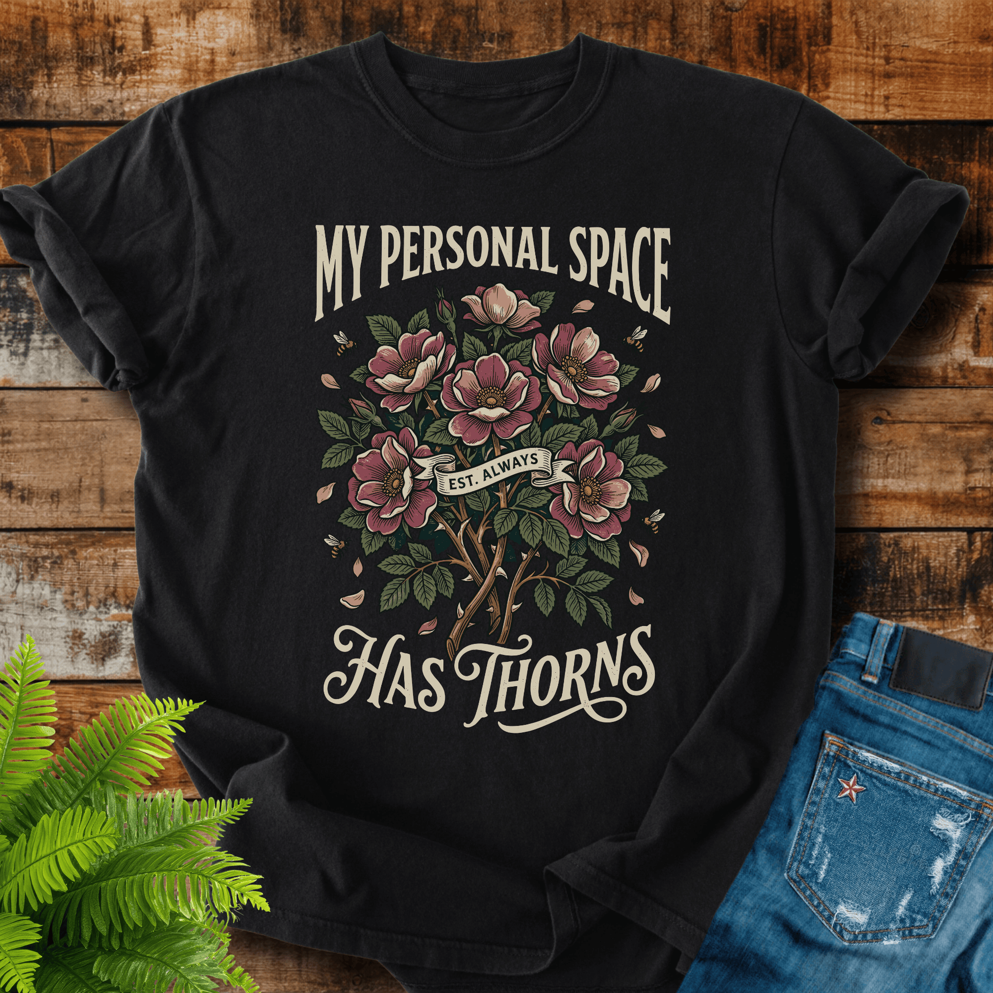 Personal Space Thorns T-shirt