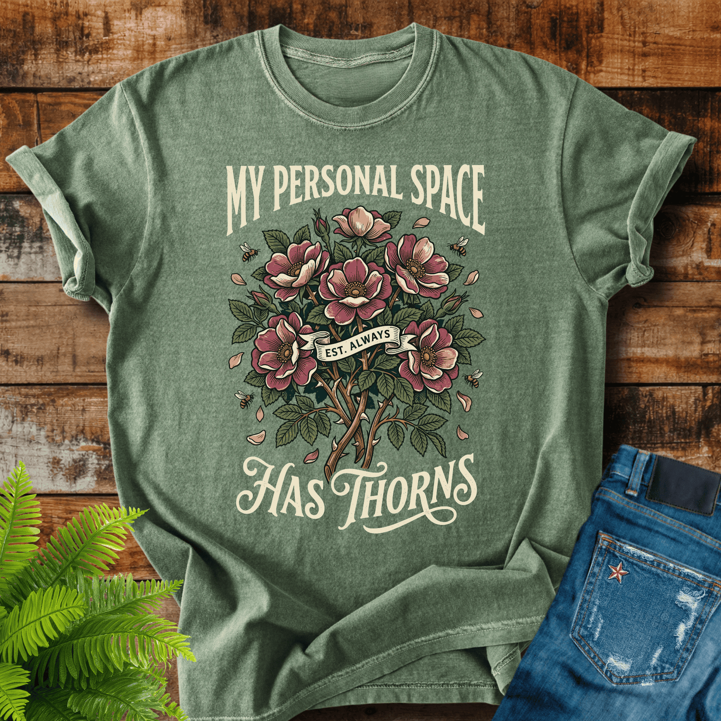 Personal Space Thorns T-shirt