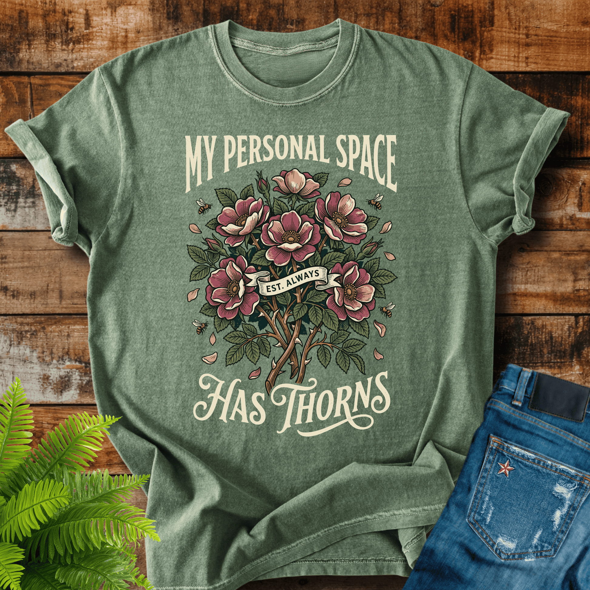 Personal Space Thorns T-shirt