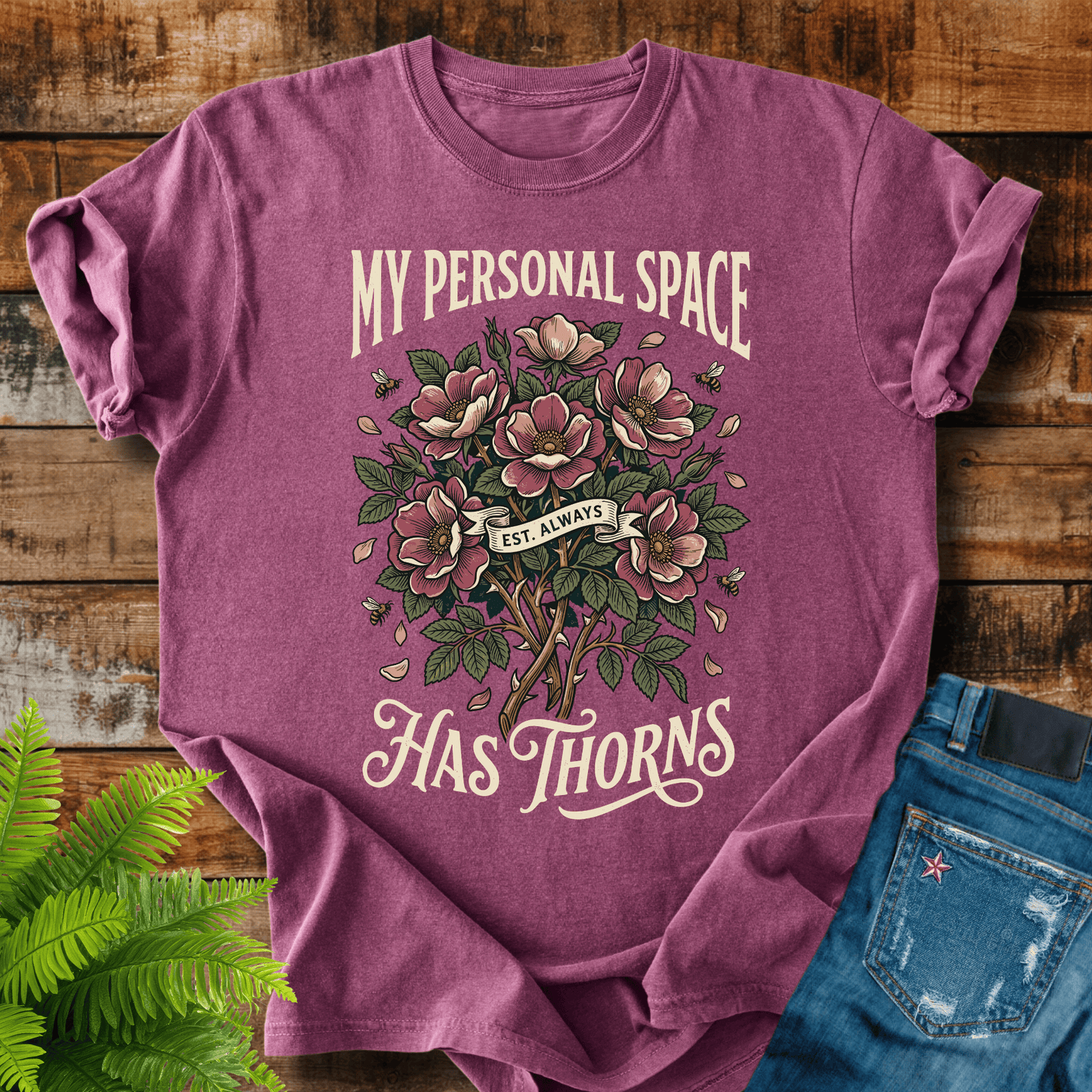 Personal Space Thorns T-shirt