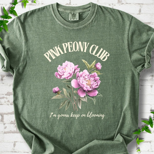 Pink Peony Club T-Shirt