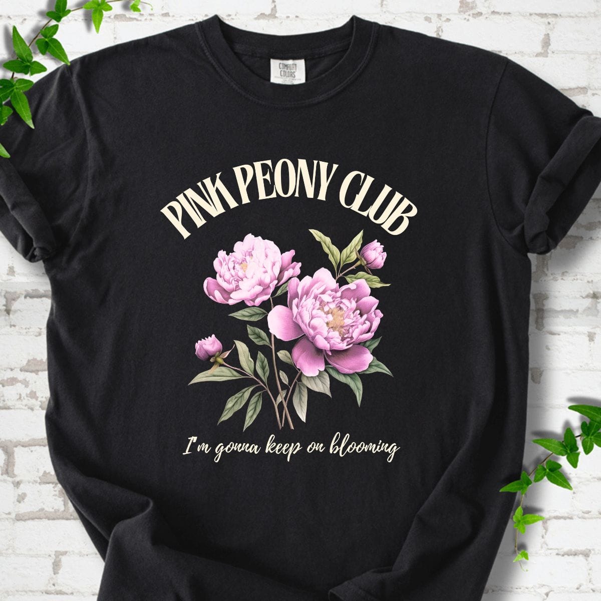 Pink Peony Club T-Shirt