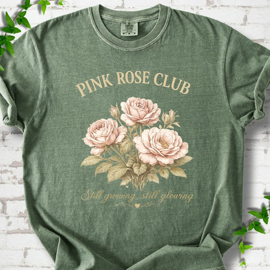 Pink Rose Club T-Shirt