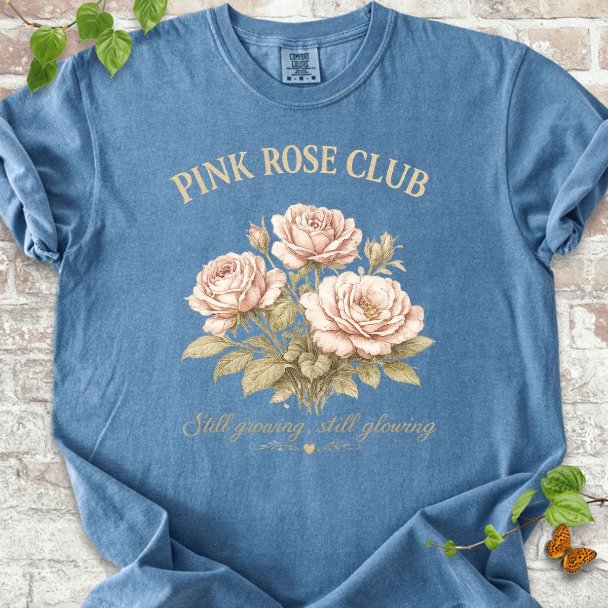 Pink Rose Club T-Shirt