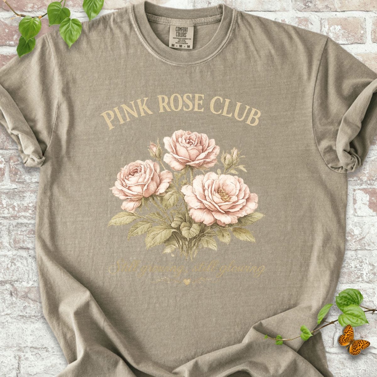 Pink Rose Club T-Shirt