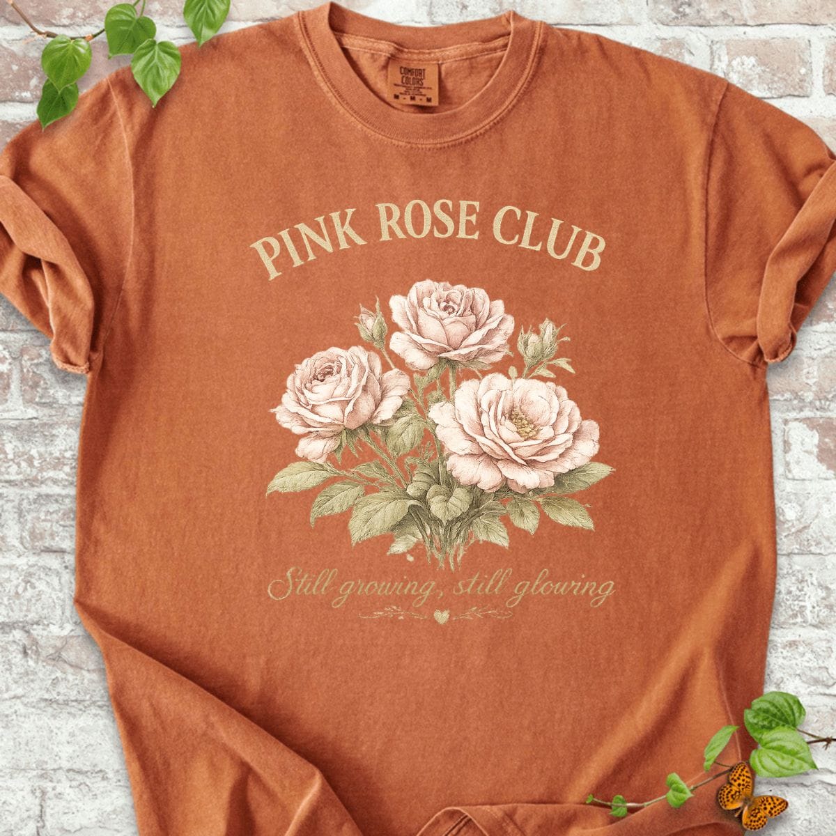 Pink Rose Club T-Shirt