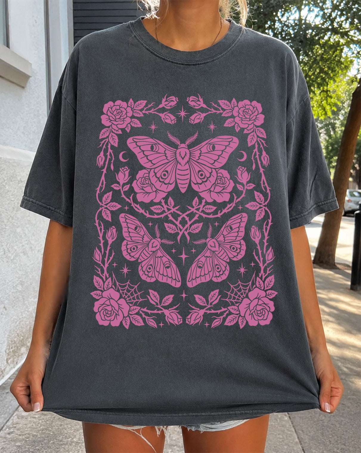 Pink Moth T-Shirt