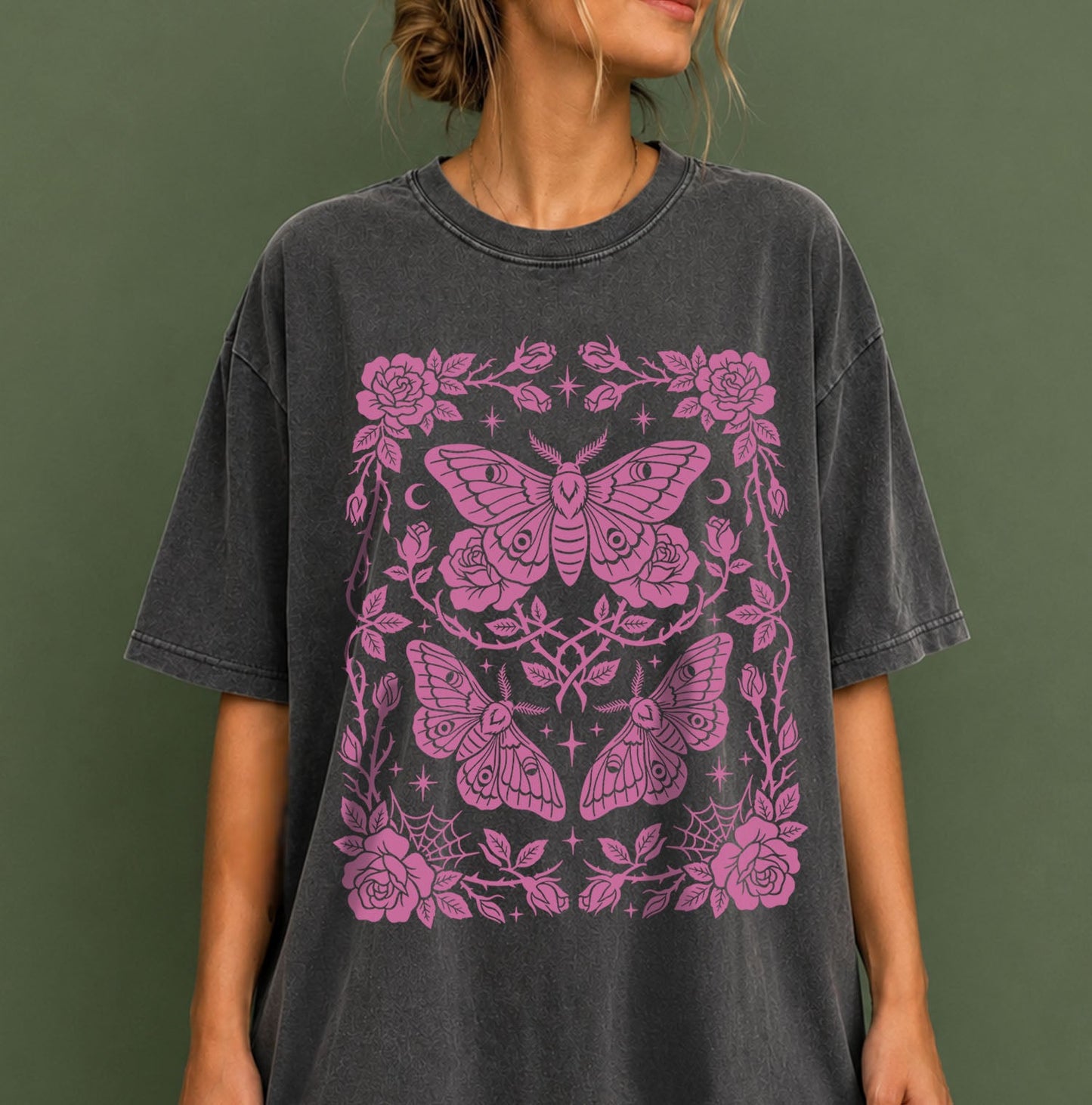 Pink Moth T-Shirt