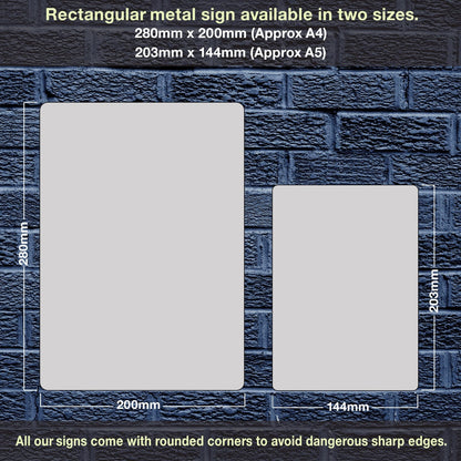 Plant a Garden Metal Sign