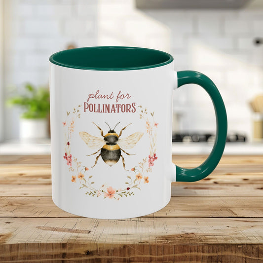 Plant for Pollinators Honey Bee Mug (11/15oz)