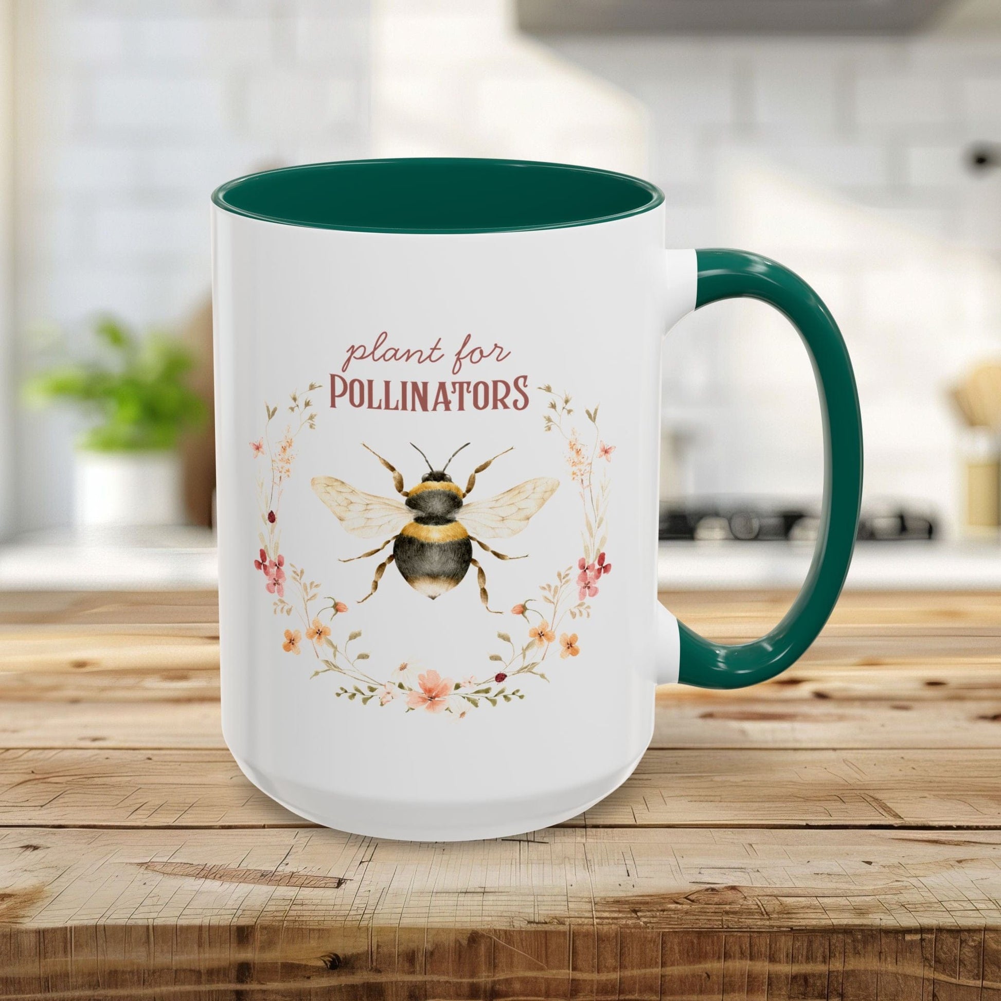 Plant for Pollinators Honey Bee Mug (11/15oz)