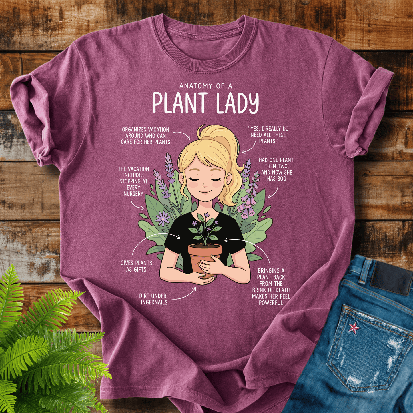 Plant Lady T-shirt