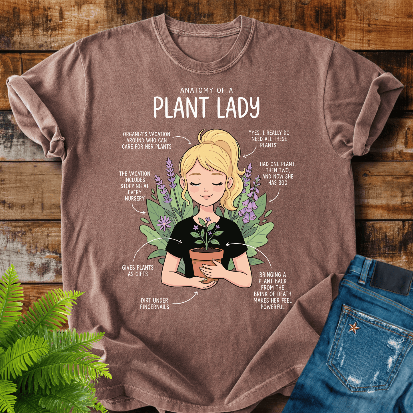 Plant Lady T-shirt