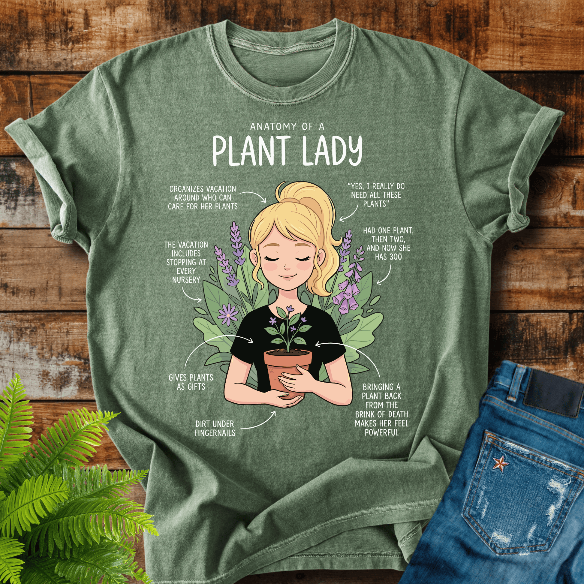 Plant Lady T-shirt