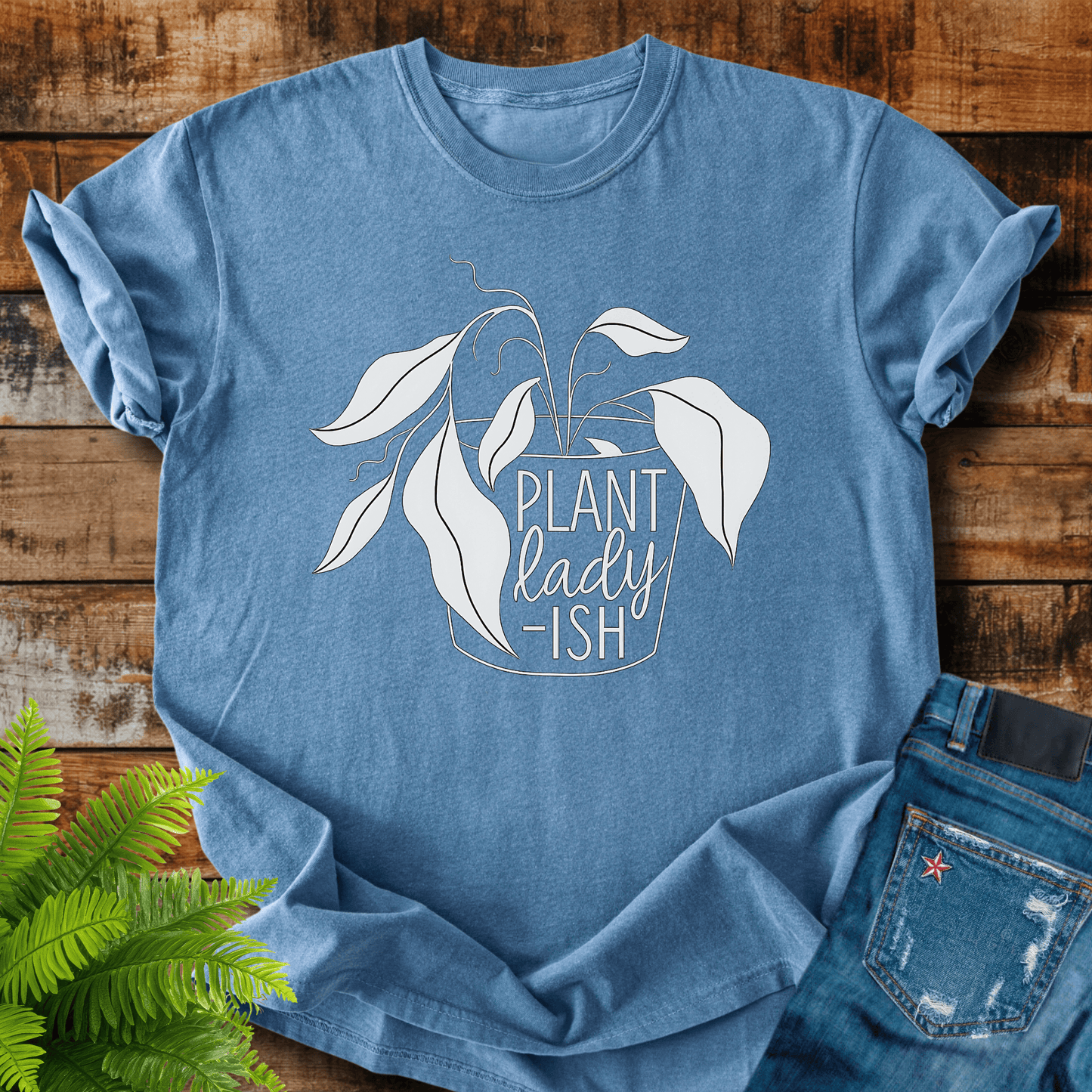 Plant Ladyish T-shirt