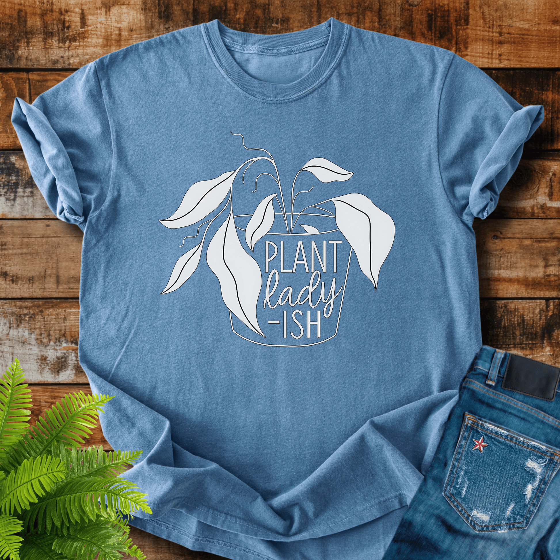Plant Ladyish T-shirt
