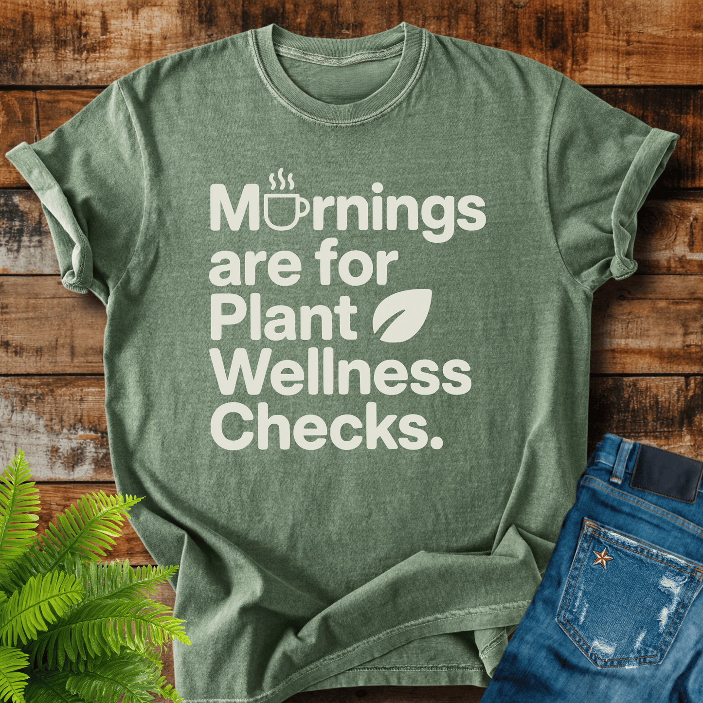 Plant Wellness Checks T-shirt