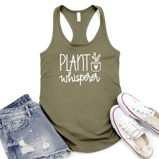 Plant Whisperer Women's Racerback Tank Top