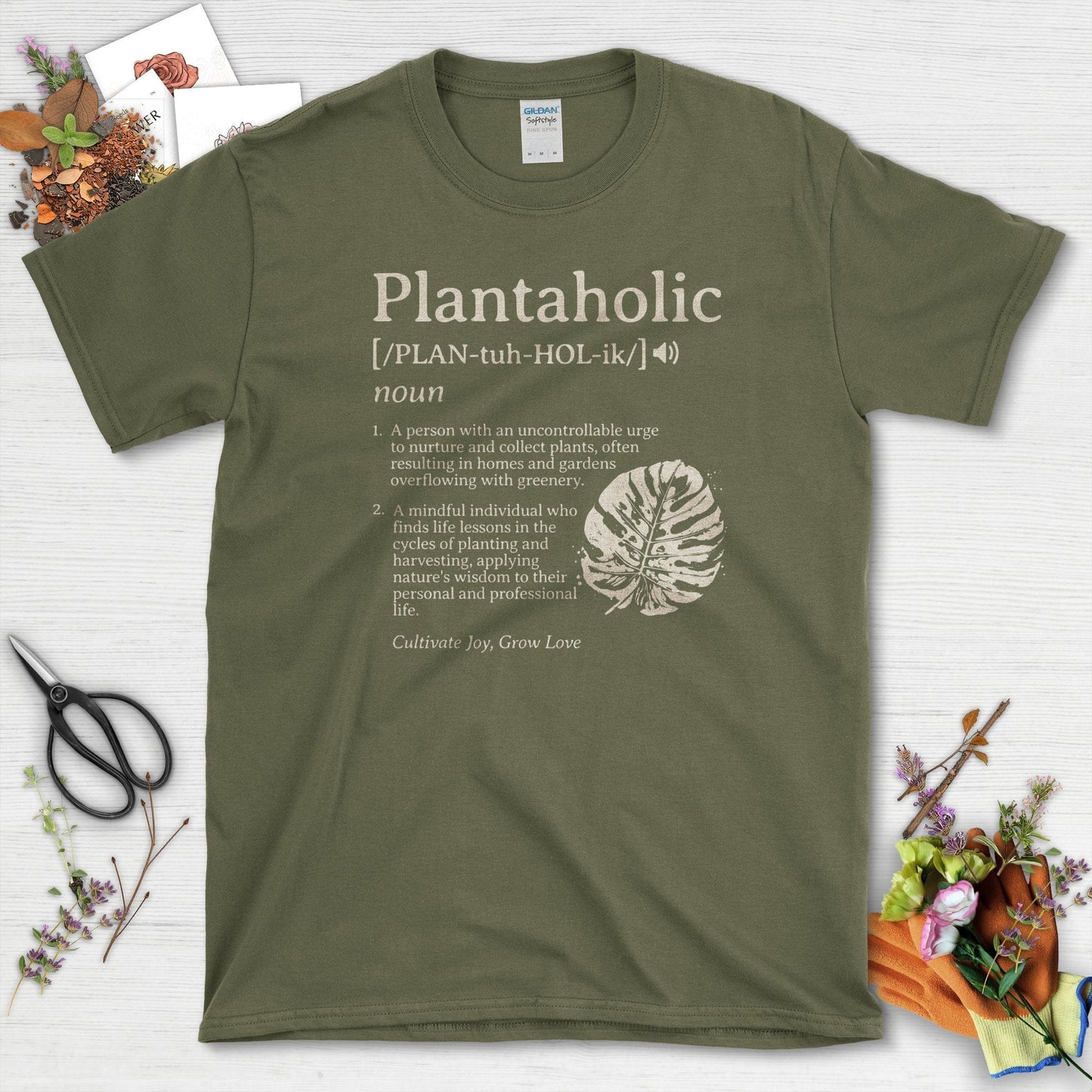Plantaholic Definition T-Shirt