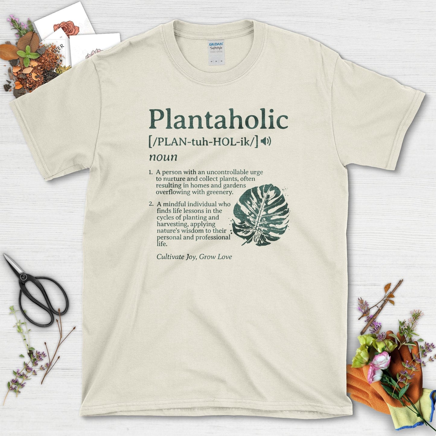 Plantaholic Definition T-Shirt