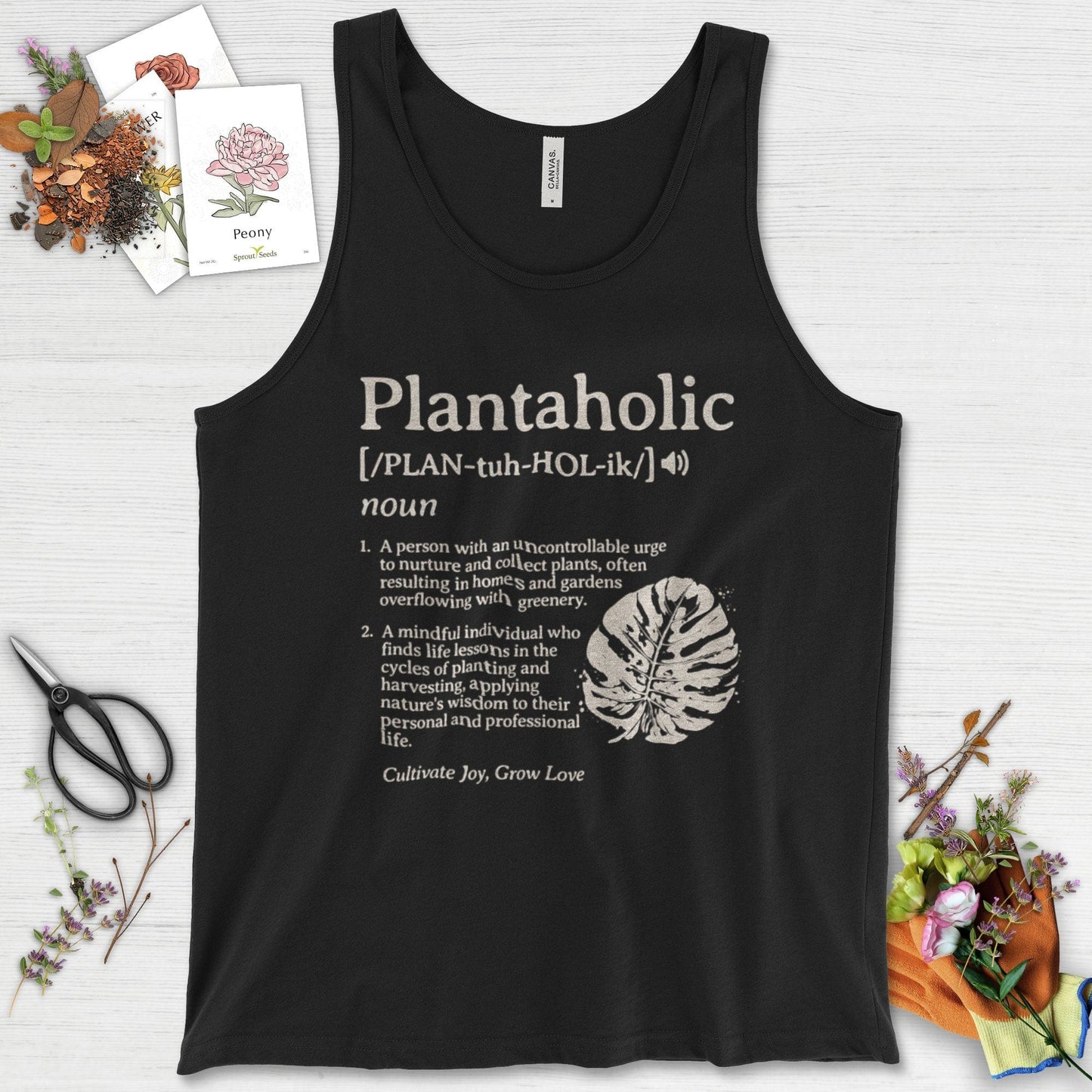 Plantaholic Definition Tank Top