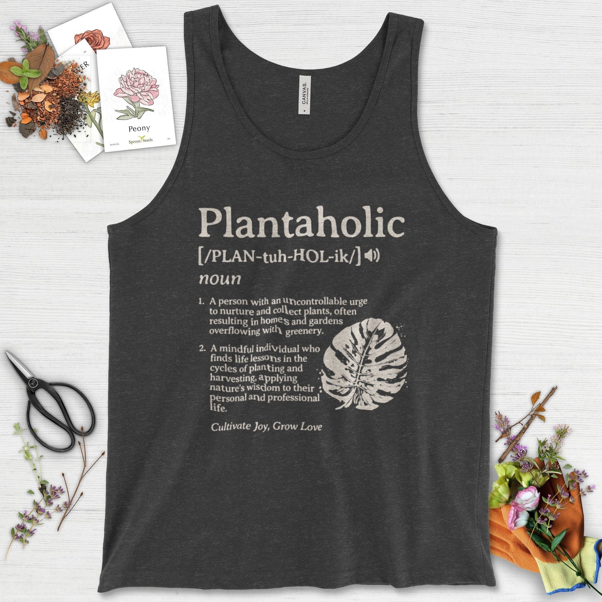 Plantaholic Definition Tank Top
