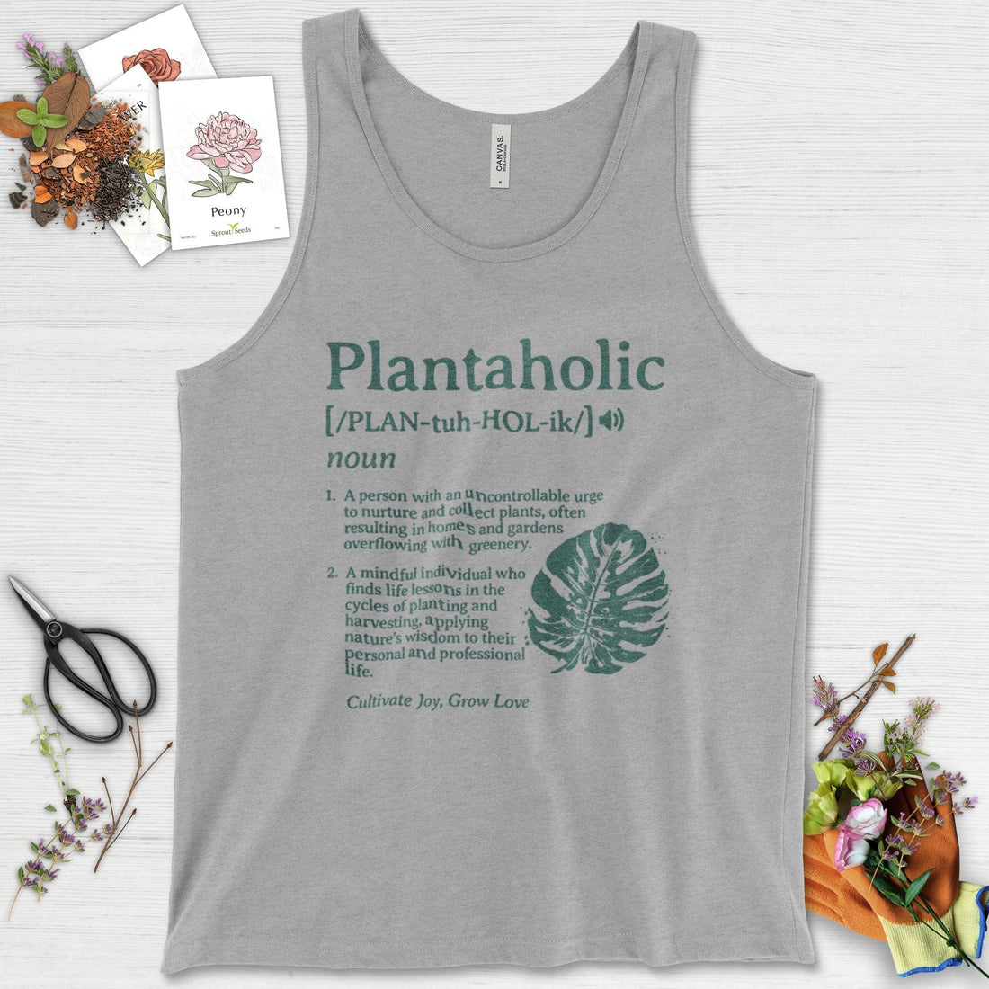 Plantaholic Definition Tank Top