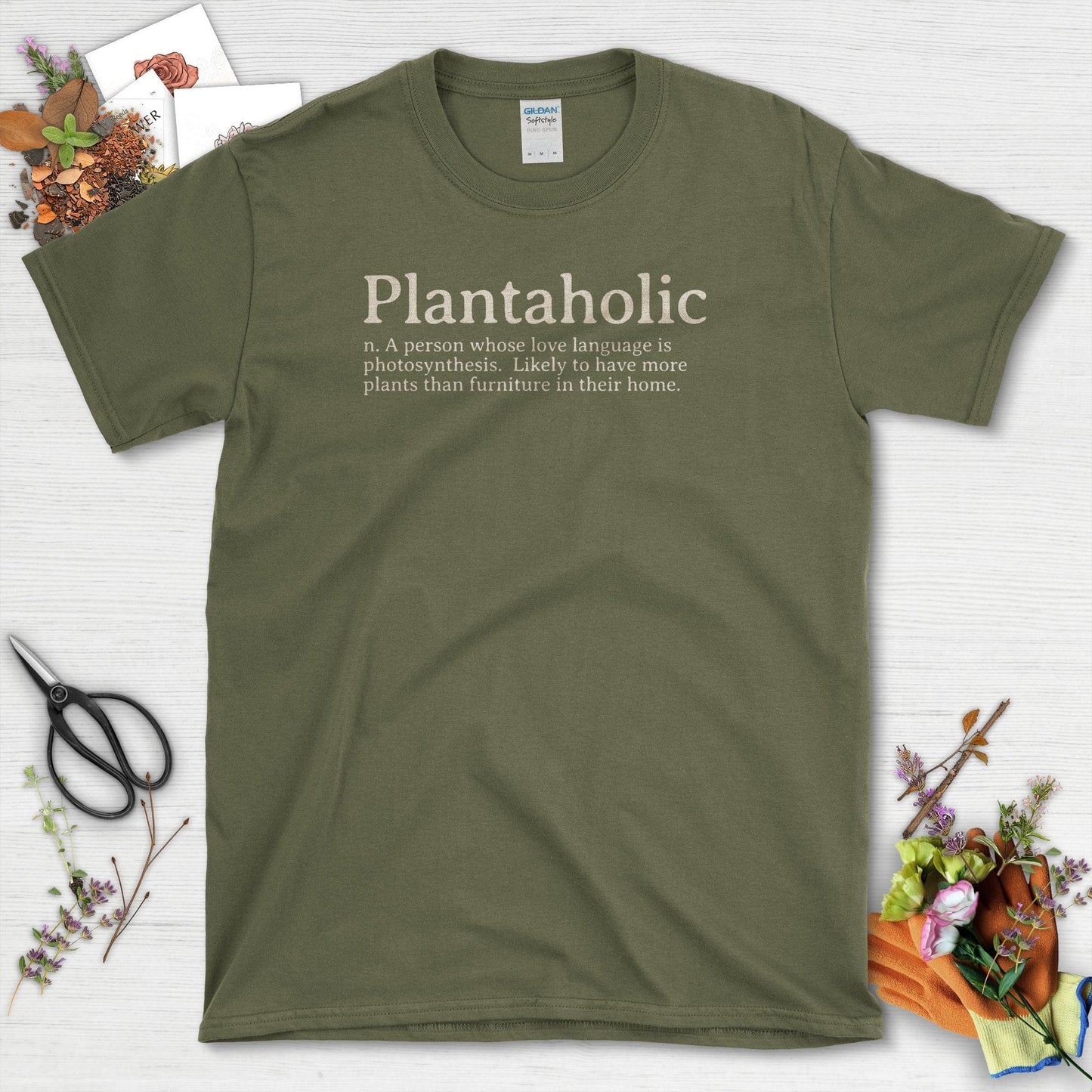 Plantaholic Love Language T-Shirt
