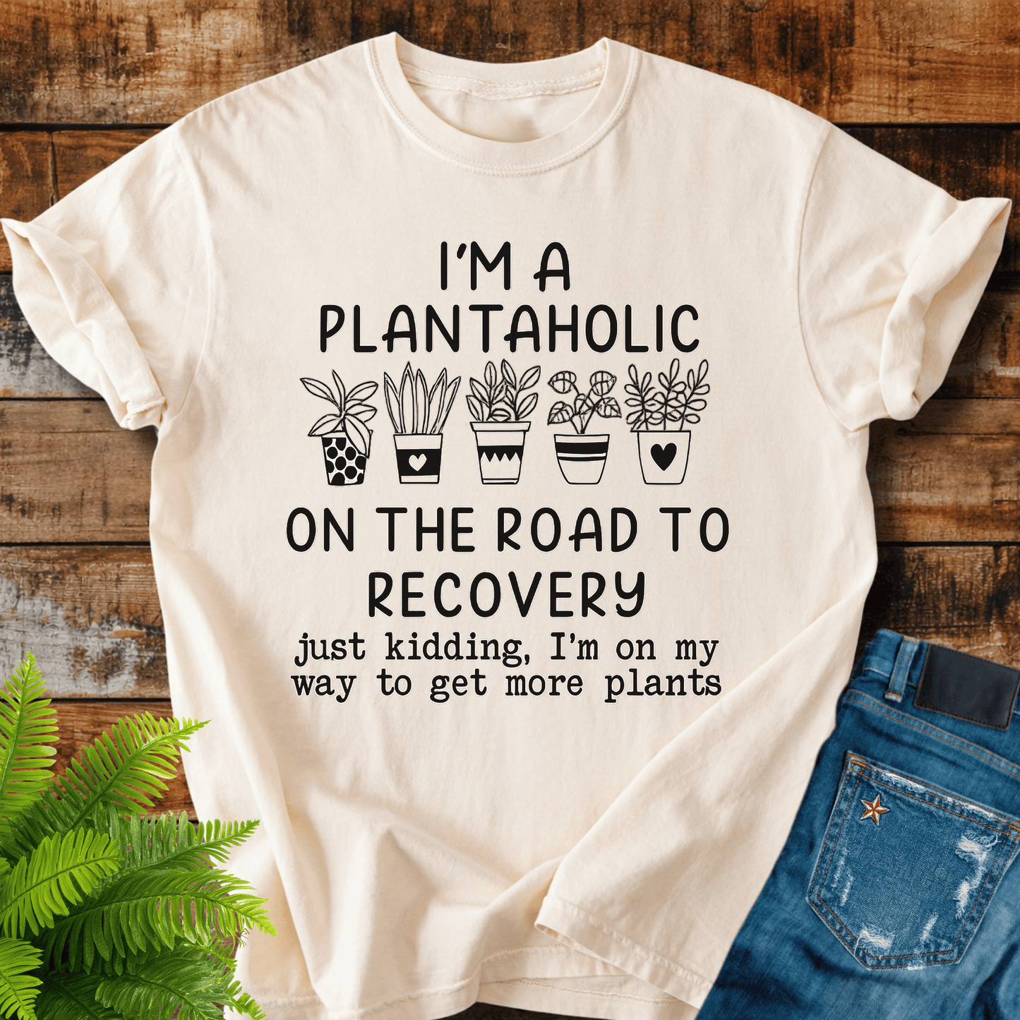 Plantaholic Recovery T-shirt