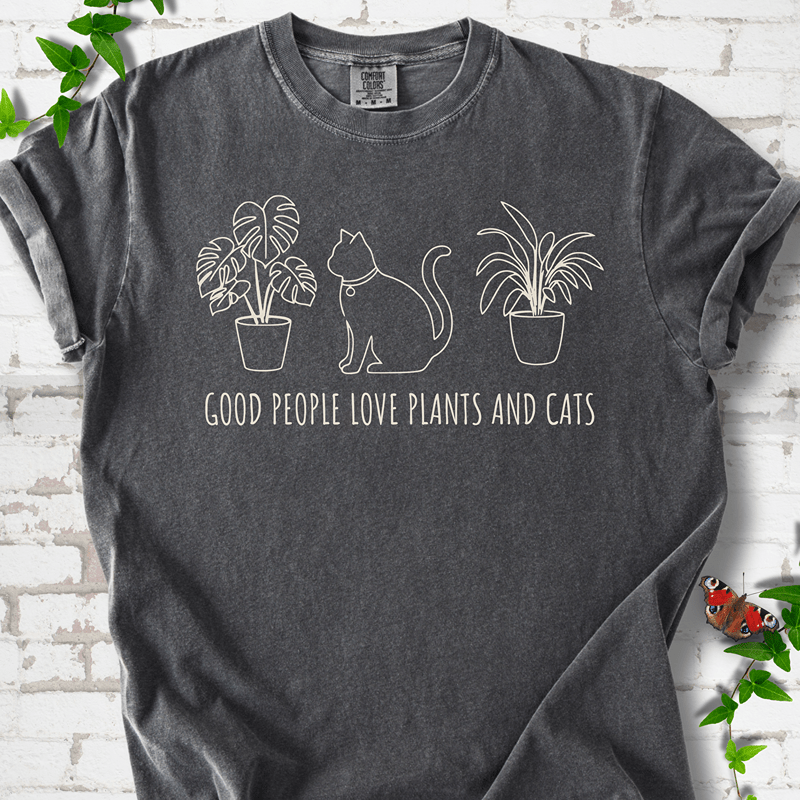 Plants and Cats T-Shirt